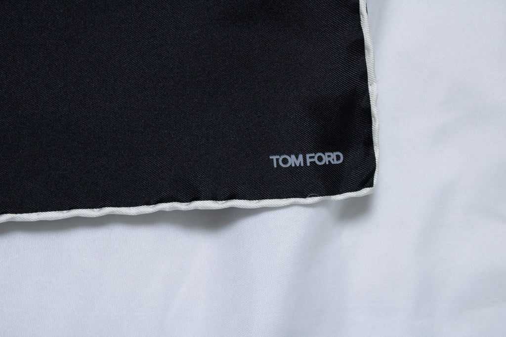 Tom Ford, black pocket square