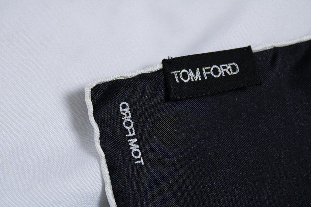 Tom Ford, black pocket square