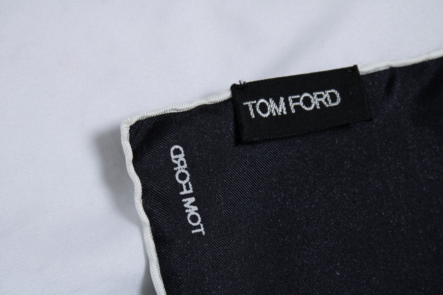 Tom Ford, black pocket square