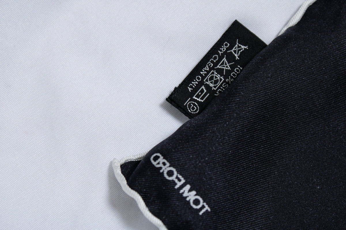 Tom Ford, black pocket square