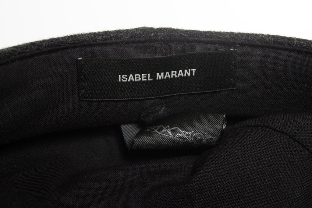 Isabel Marant, Baker boy cap in grey