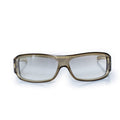 Gucci, Oliver green vintage shield sunglasses
