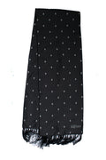 Alexander McQueen, dotted skull tuxedo scarf