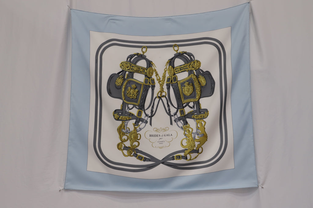 Hermès Brides de Gala Forever Scarf 90 in Multicolor Silk