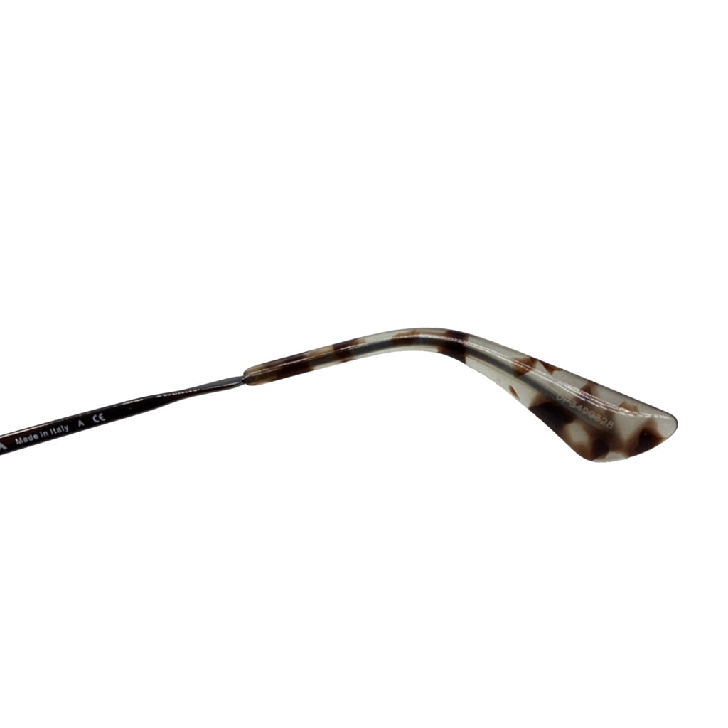 Prada Catwalk SPR58U Oval Sunglasses in Grey Metal