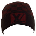Louis Vuitton Damier Beanie in Burgundy Wool