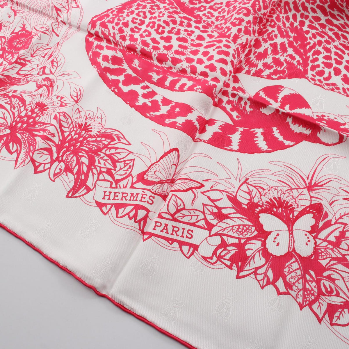 Hermes Carre90 Jungle Love Silk Scarf