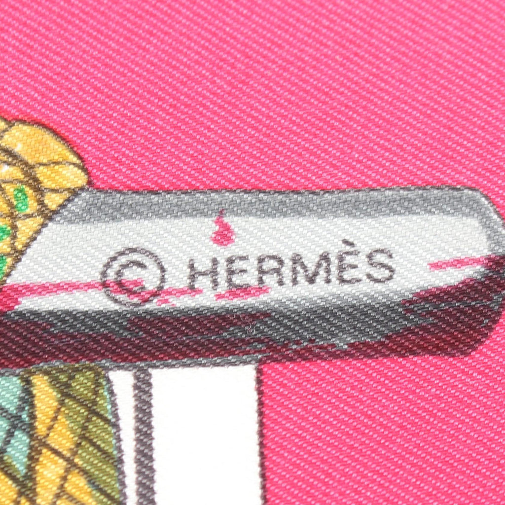 Hermes Carre90 Pasementerie Silk Scarf