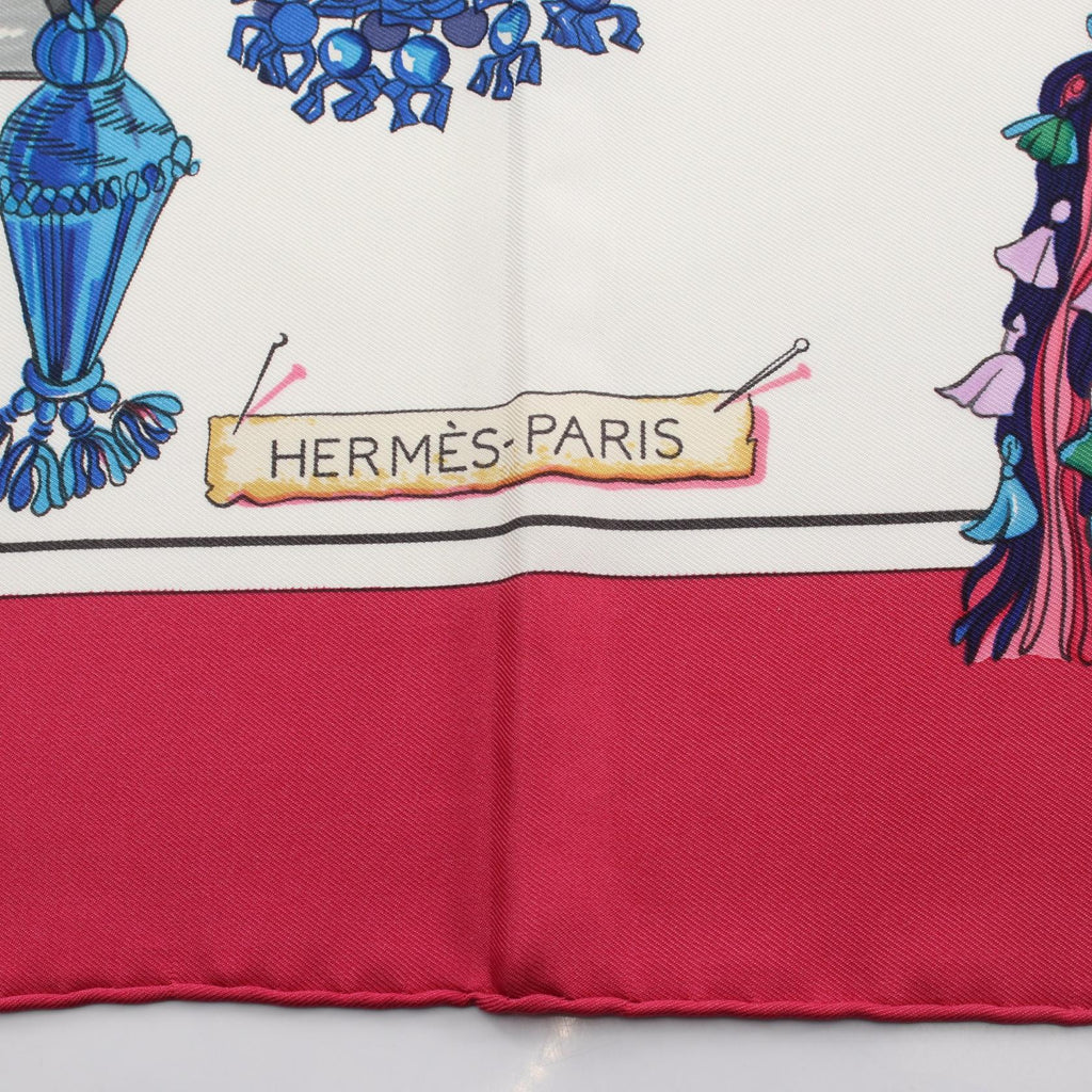 Hermes Carre90 Pasementerie Silk Scarf
