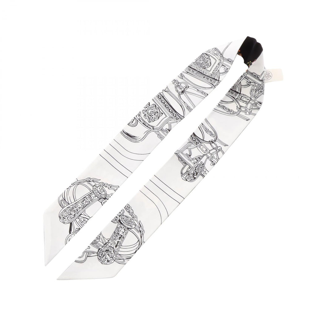 Hermes Brides de Gala en Fleurs Silk Scarf