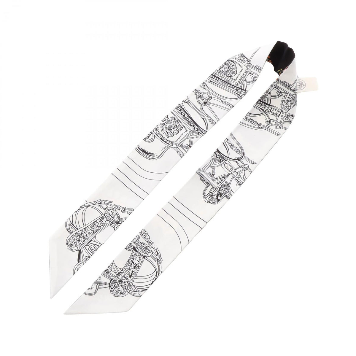 Hermes Brides de Gala en Fleurs Silk Scarf