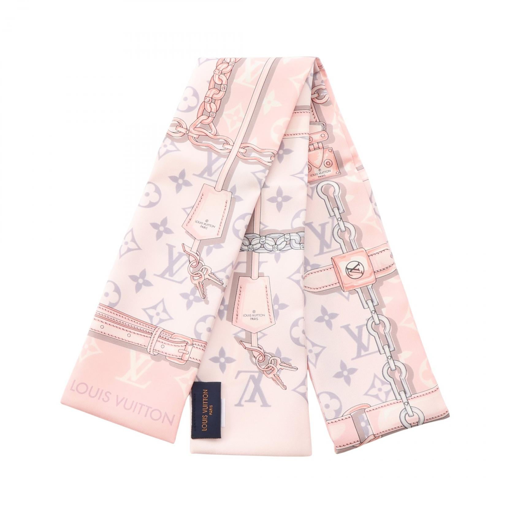 Louis Vuitton Bandeau Monogram Confidential Scarf