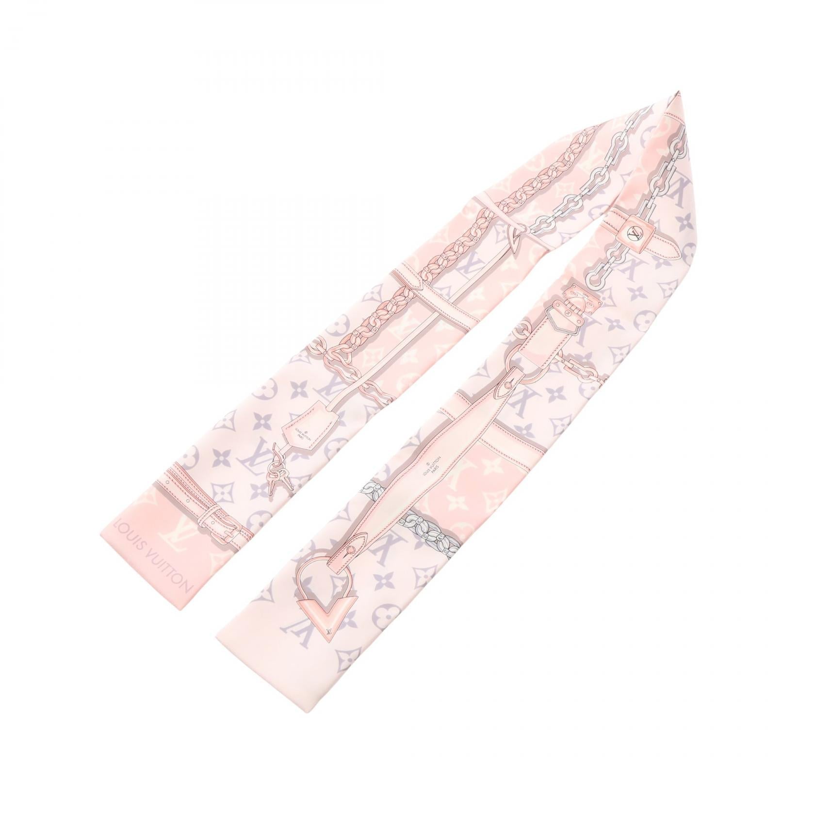 Louis Vuitton Bandeau Monogram Confidential Scarf