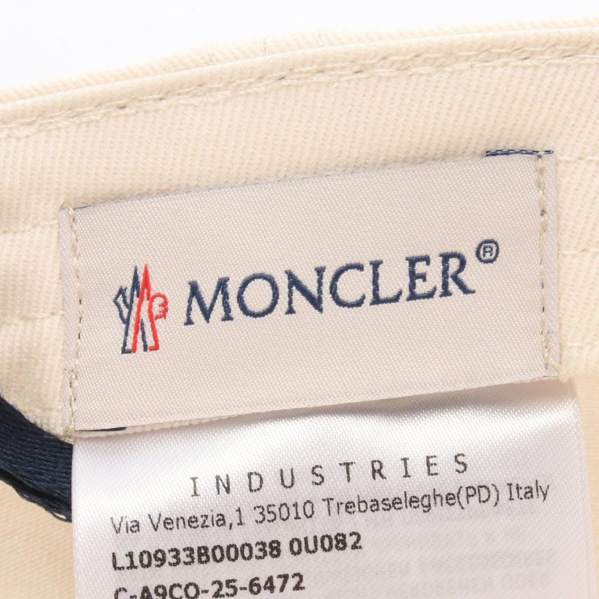 Moncler Baseball Cotton Cap