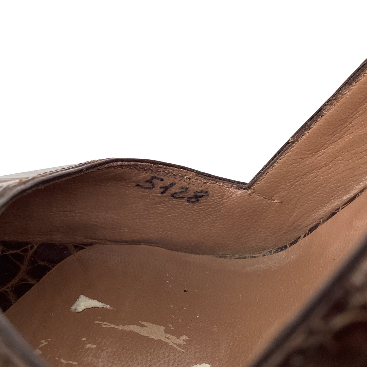 Women's Alaïa Open Toe High Heels in Animal Print Leather