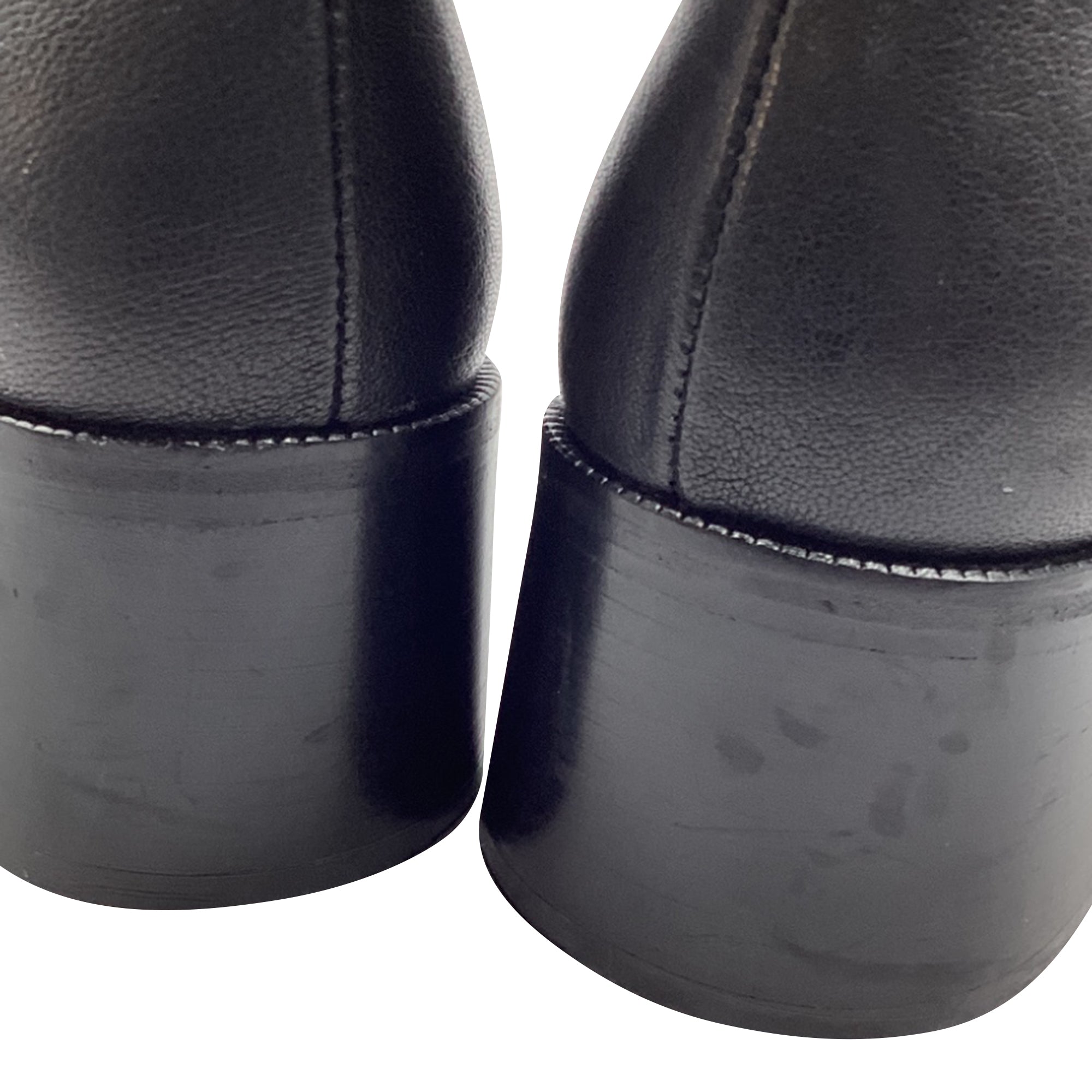 Women's See by Chloé Mahe Ankle Boots in Black Leather