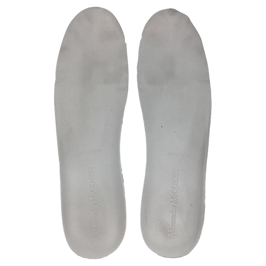 Men's Alexander McQueen Oversized Platform Sneakers in White Leather
