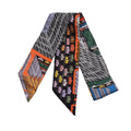 Hermes Twilly PANTIN CITY Silk Scarf