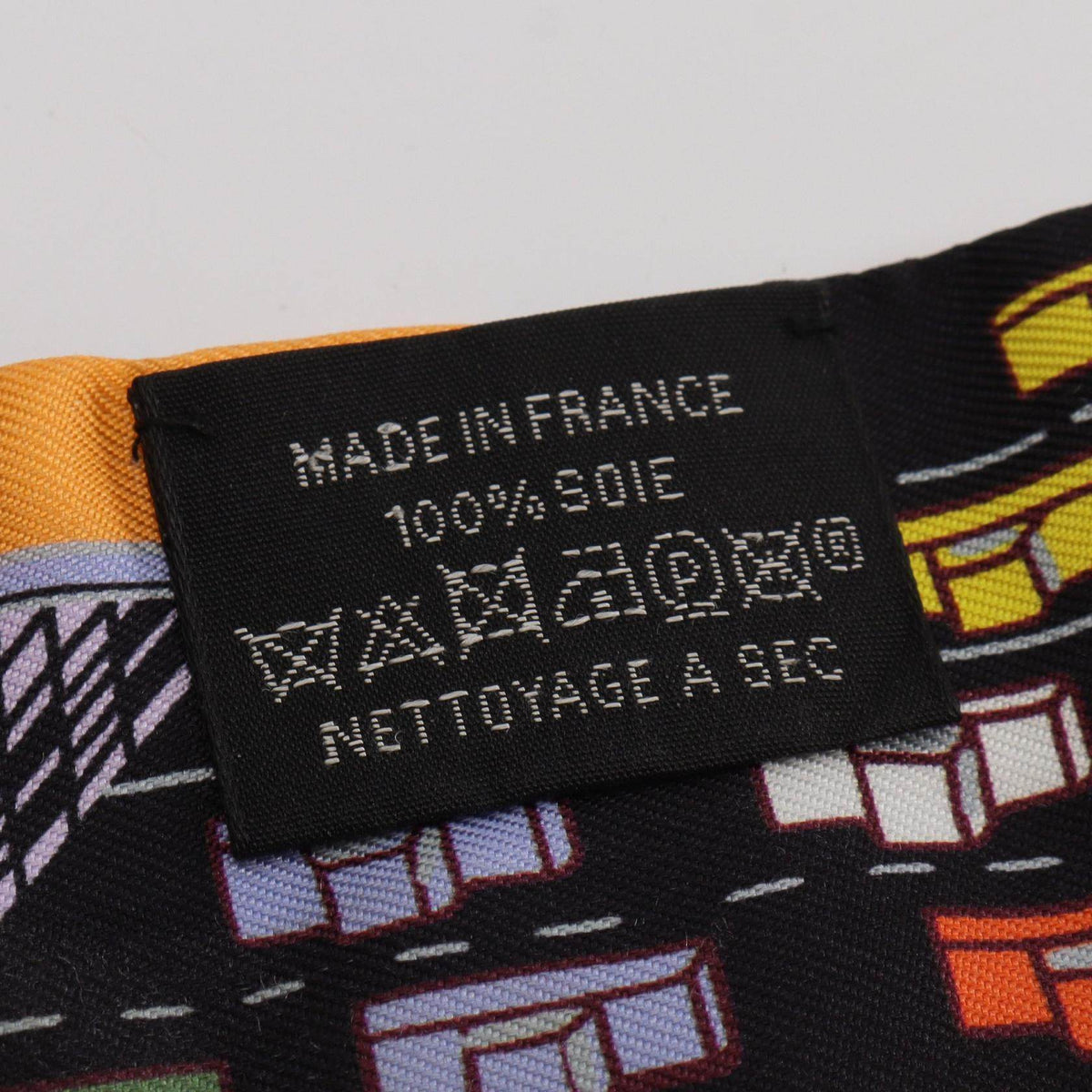 Hermes Twilly PANTIN CITY Silk Scarf