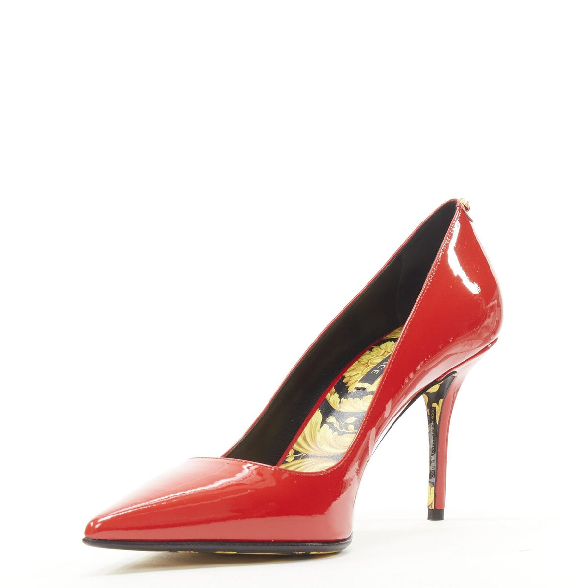 Women's Versace Hibiscus Barocco Stud Pump