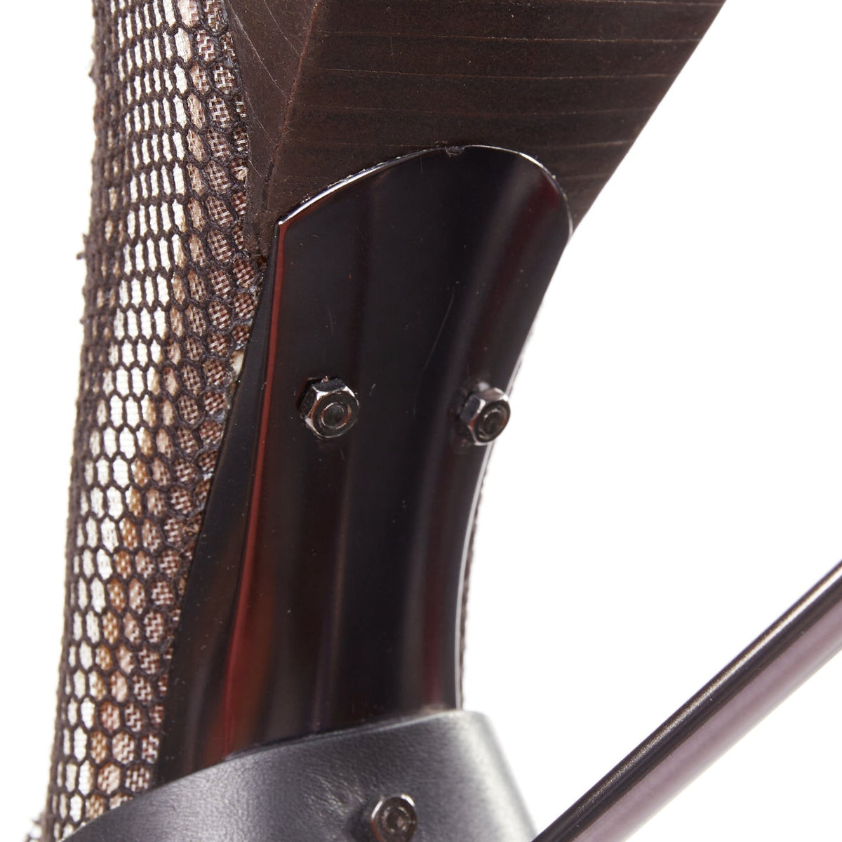 Women's Lanvin 2011 Fishnet Mesh Pin Heels