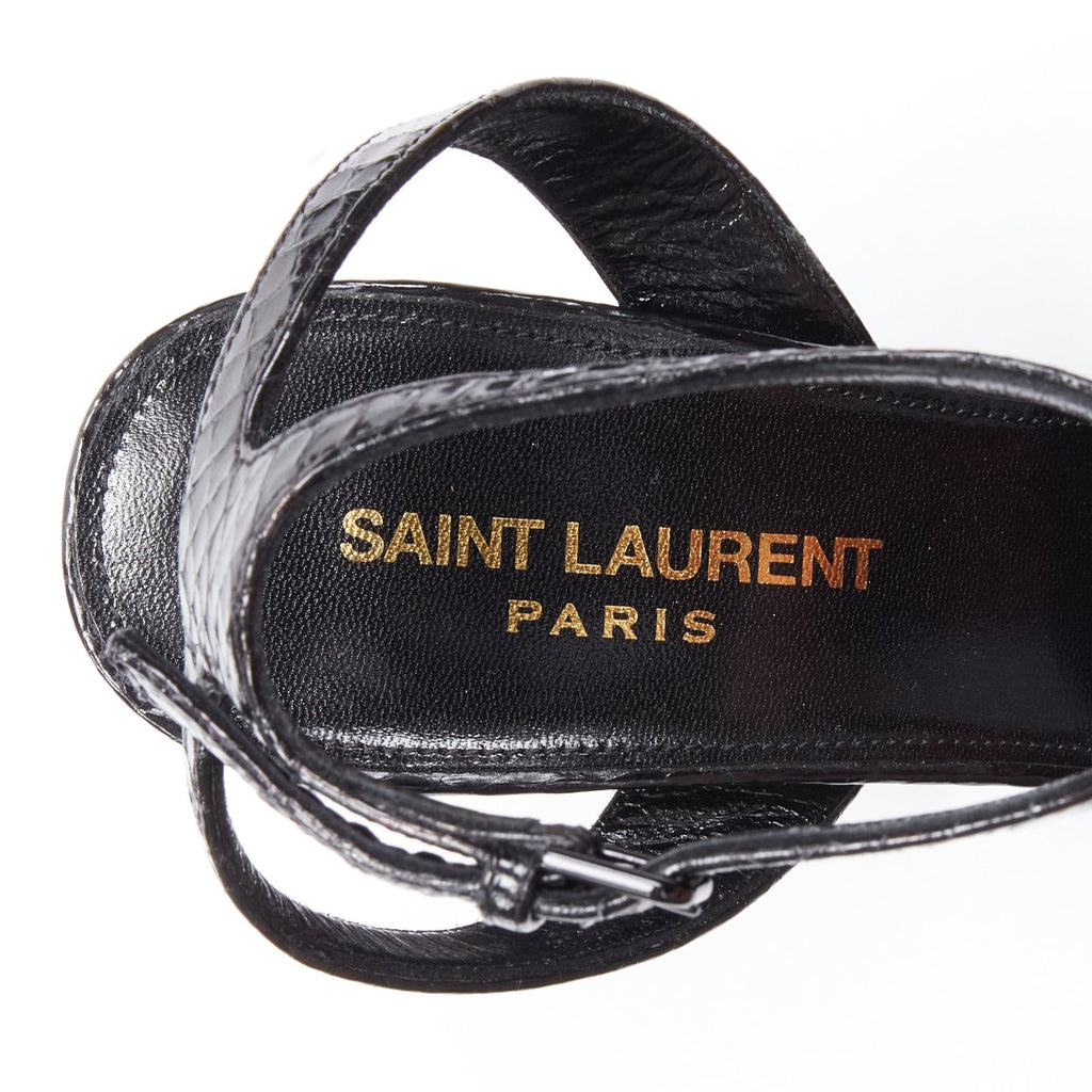 Women's Saint Laurent Paige Patchwork Stud Sandals