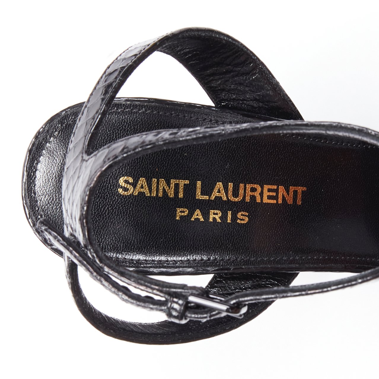 Women's Saint Laurent Paige Patchwork Stud Sandals