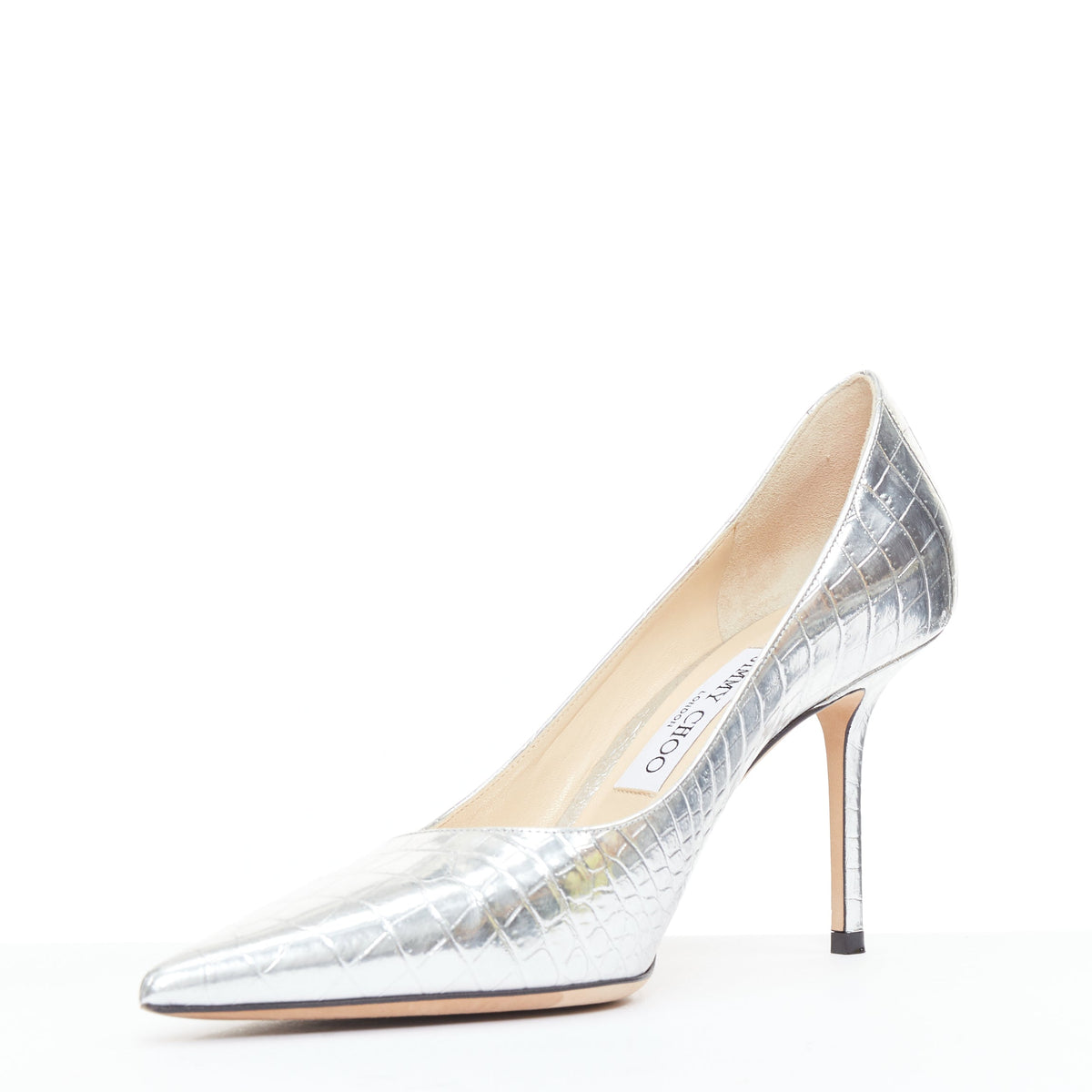 Women's Jimmy Choo Leather Pointy Pumps