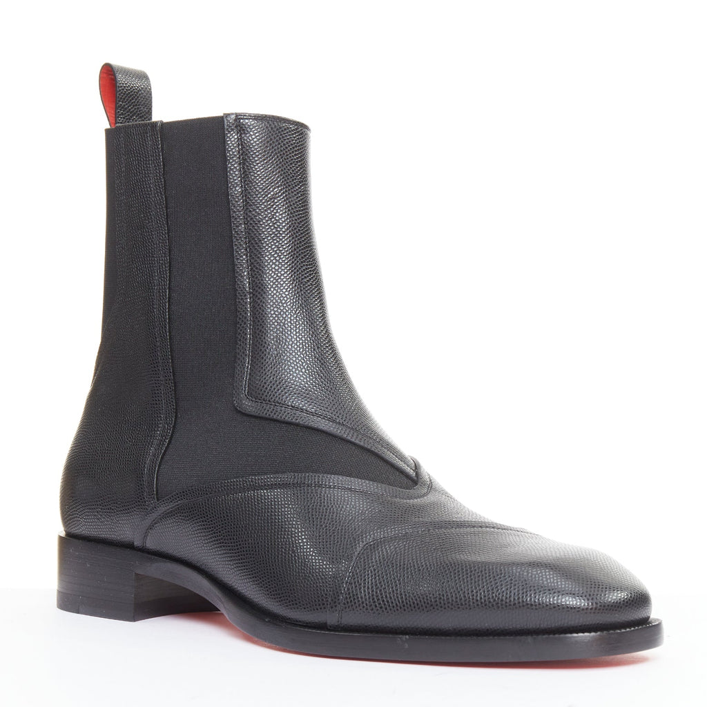 Men's Christian Louboutin Leather Chelsea Boot