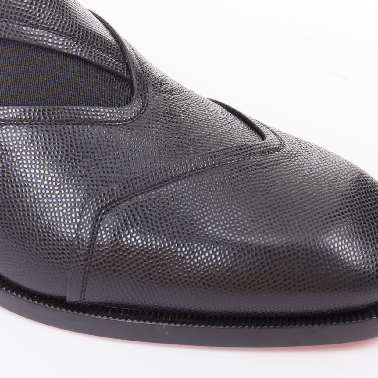 Men's Christian Louboutin Leather Chelsea Boot