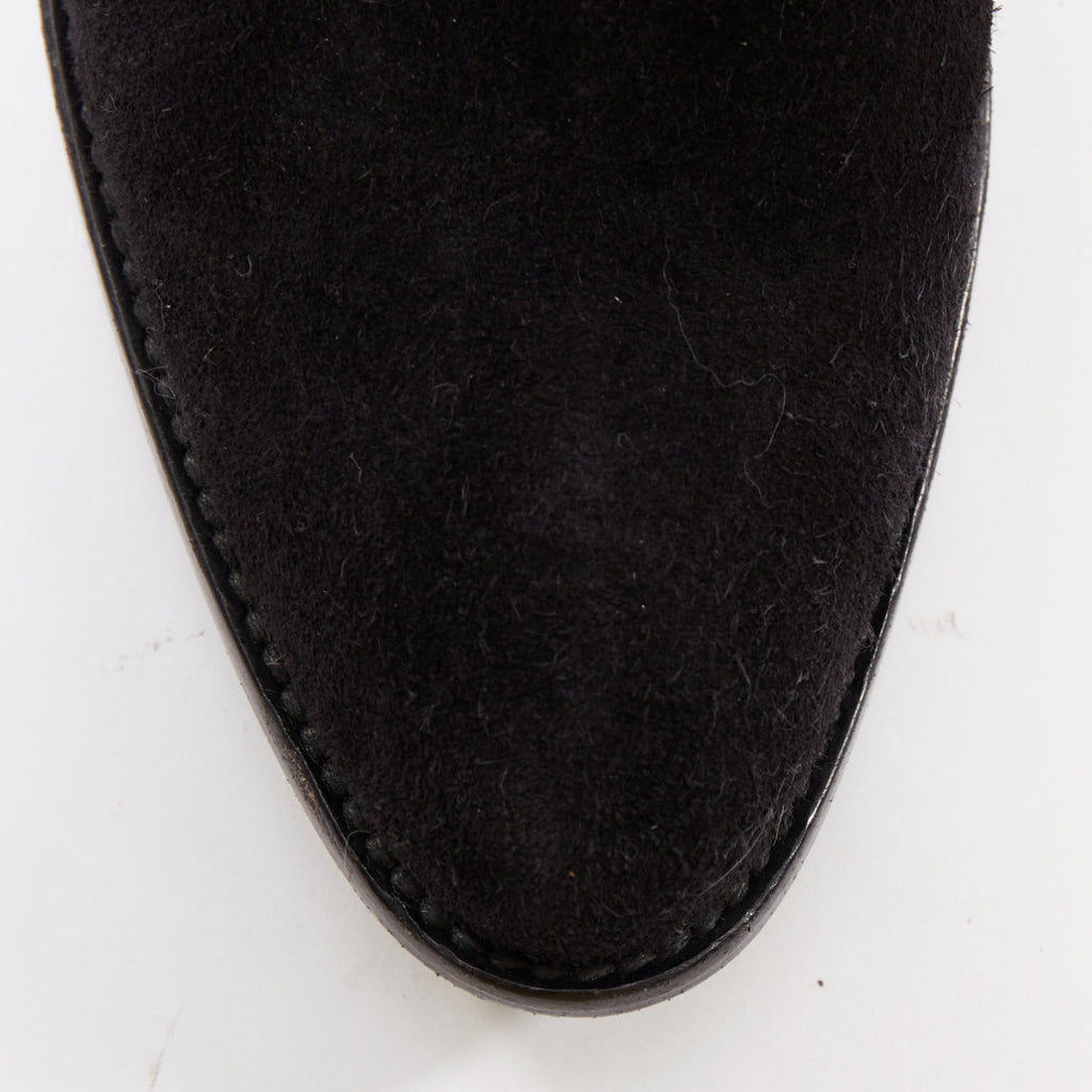 Women's Saint Laurent Curtis Suede Western Boots