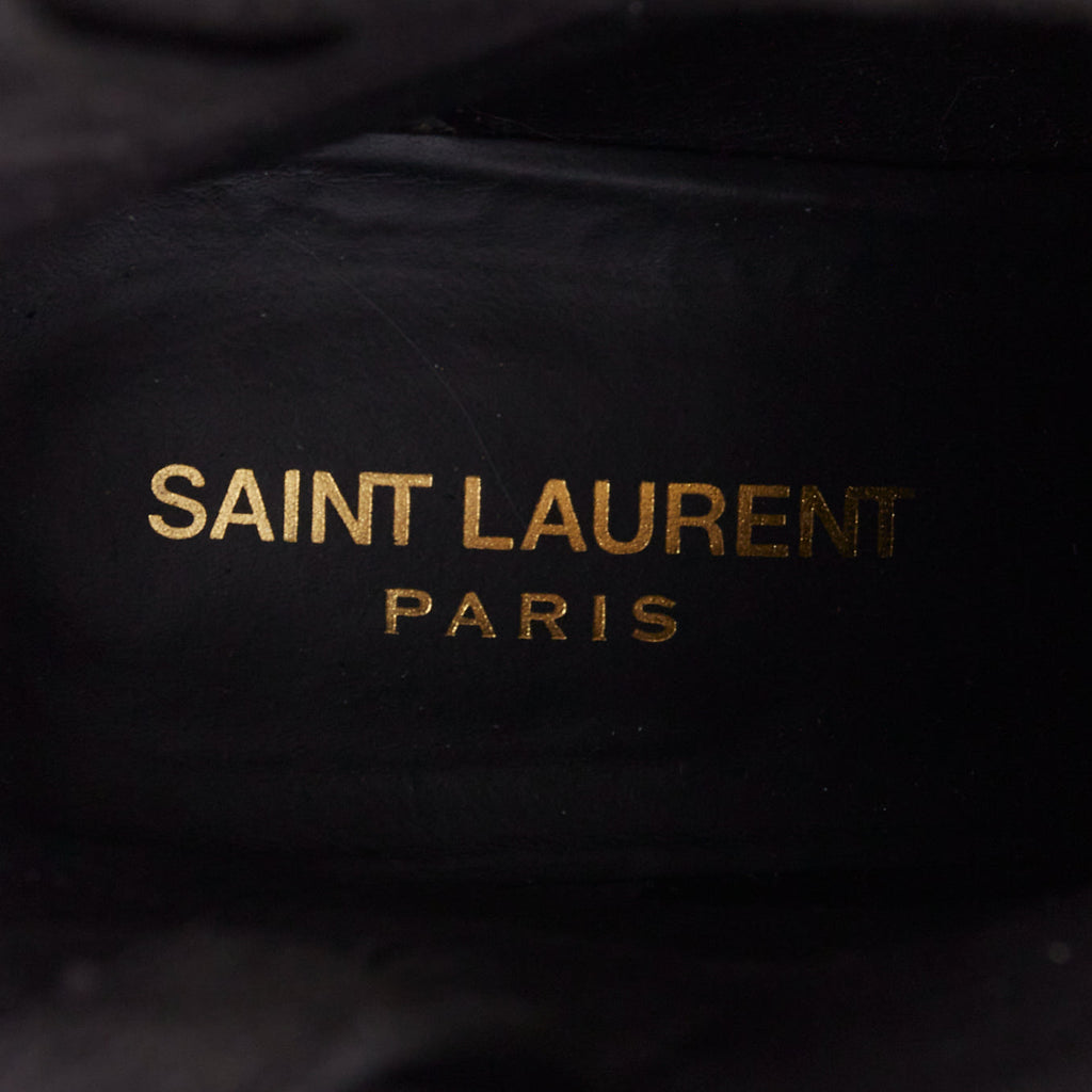 Women's Saint Laurent Curtis Suede Western Boots