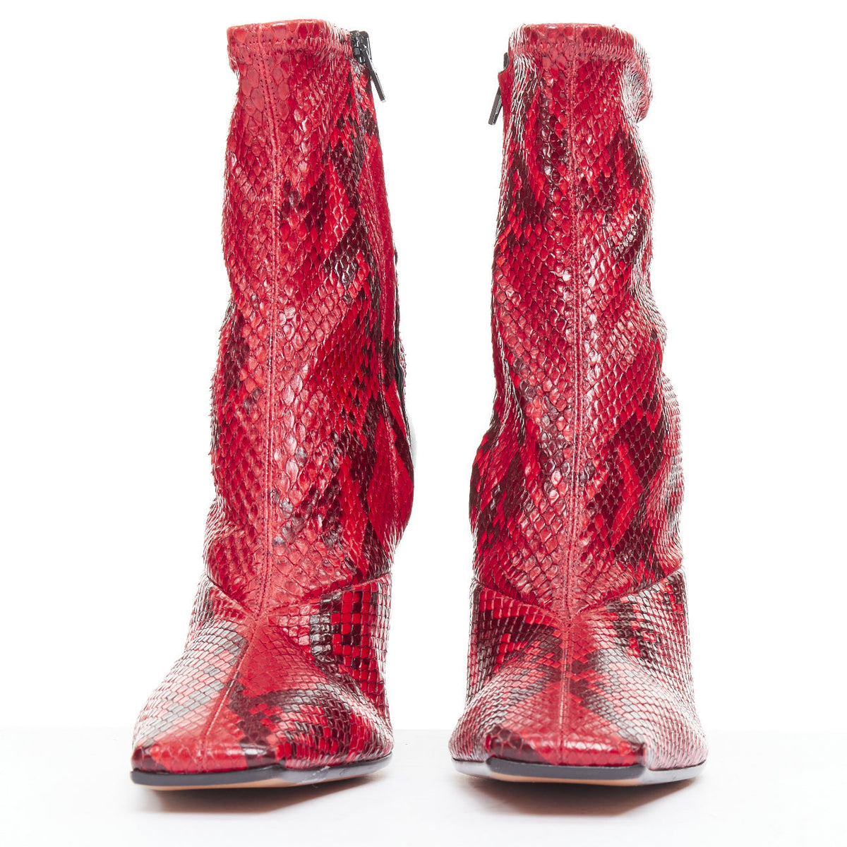 Women's Celine Madame Flared Leather Boots