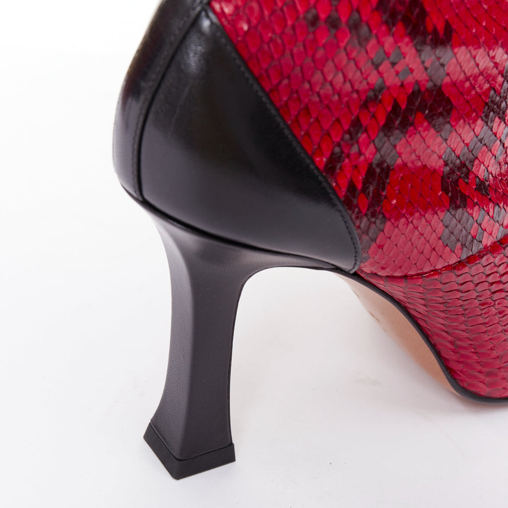 Women's Celine Madame Flared Leather Boots