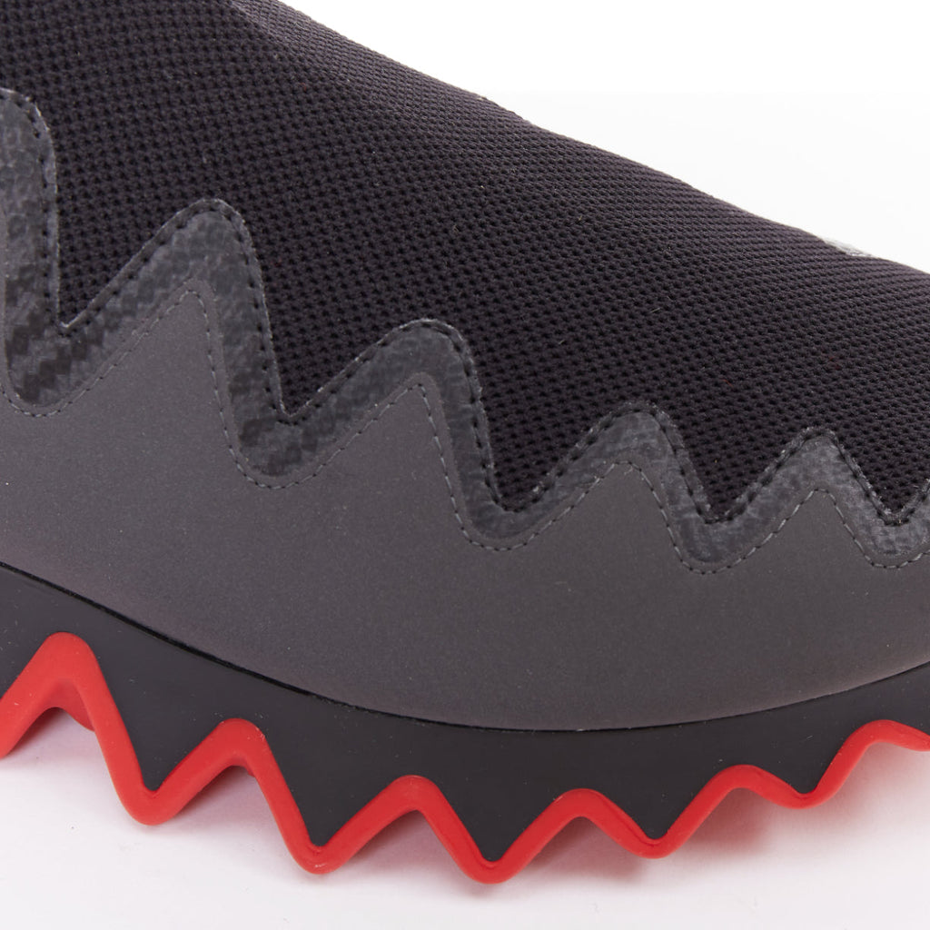 Men's Christian Louboutin Sock Ankle Sneaker