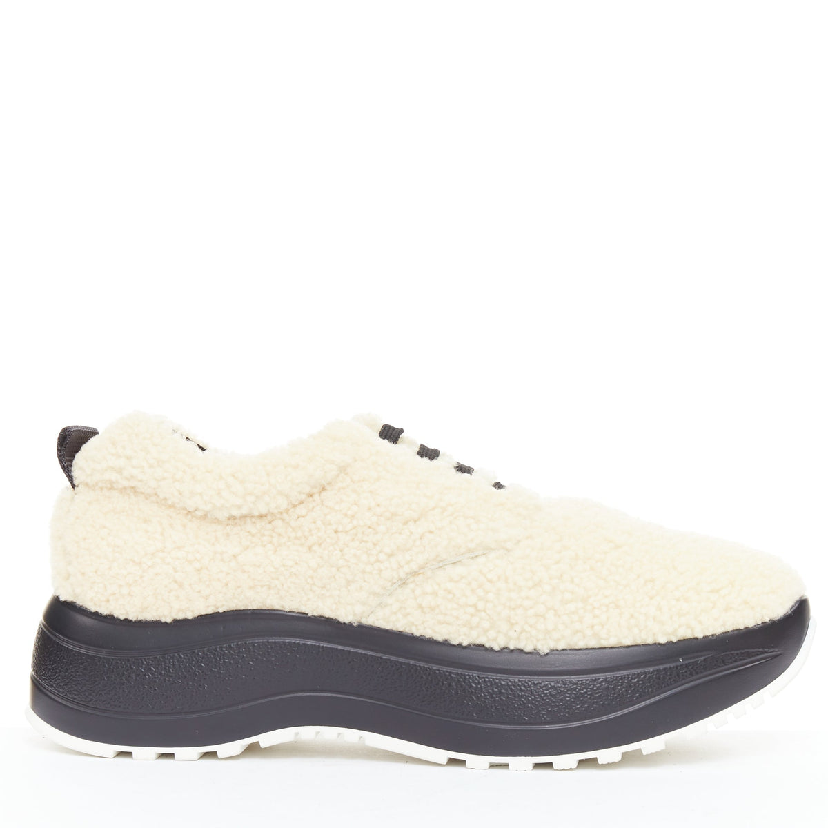 Women's Celine Delivery Shearling Sneakers