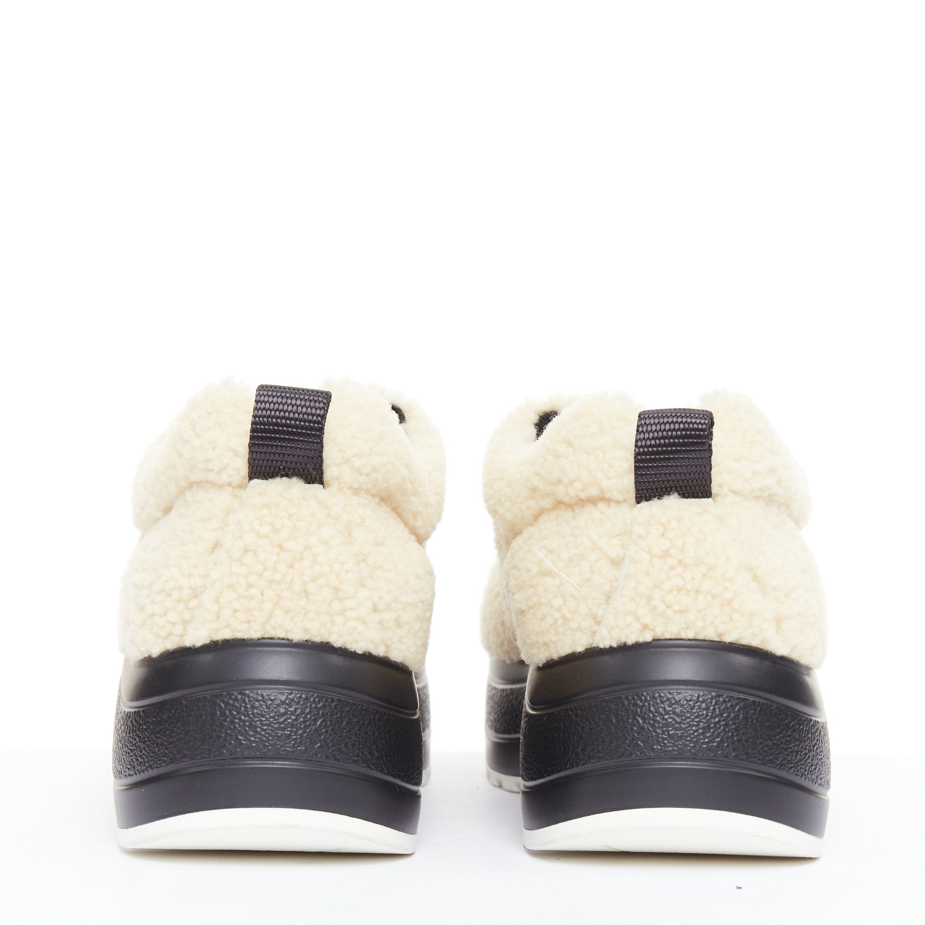 Women's Celine Delivery Shearling Sneakers