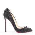 Women's Christian Louboutin Crystal Spike Pumps