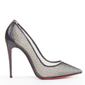 Women's Christian Louboutin Mesh Pumps