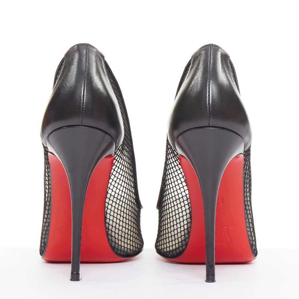 Women's Christian Louboutin Mesh Pumps