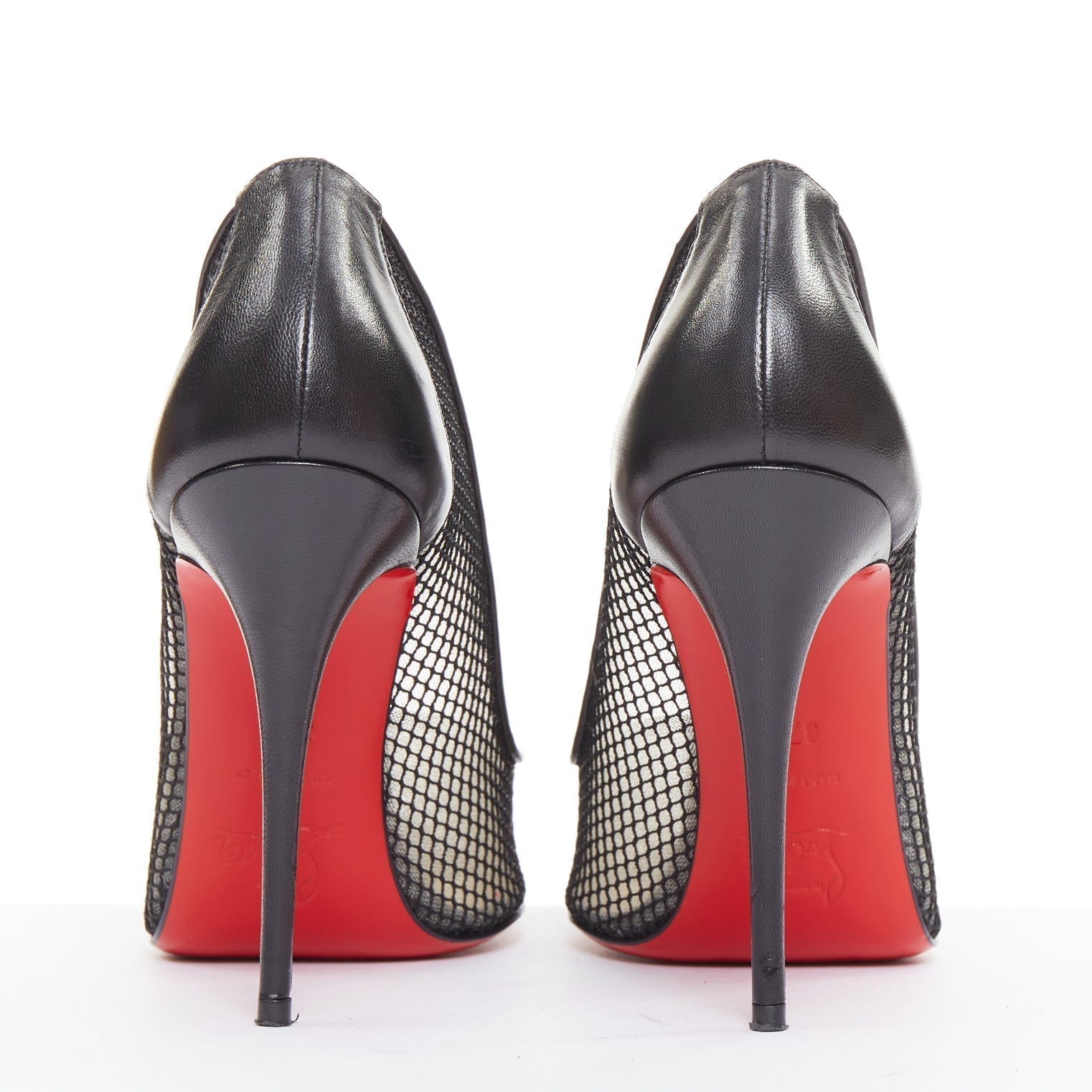 Women's Christian Louboutin Mesh Pumps