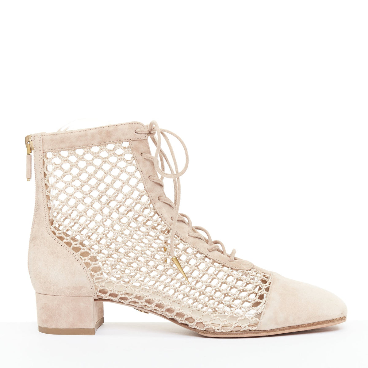 Women's Dior 2019 Suede Net Mesh Boots