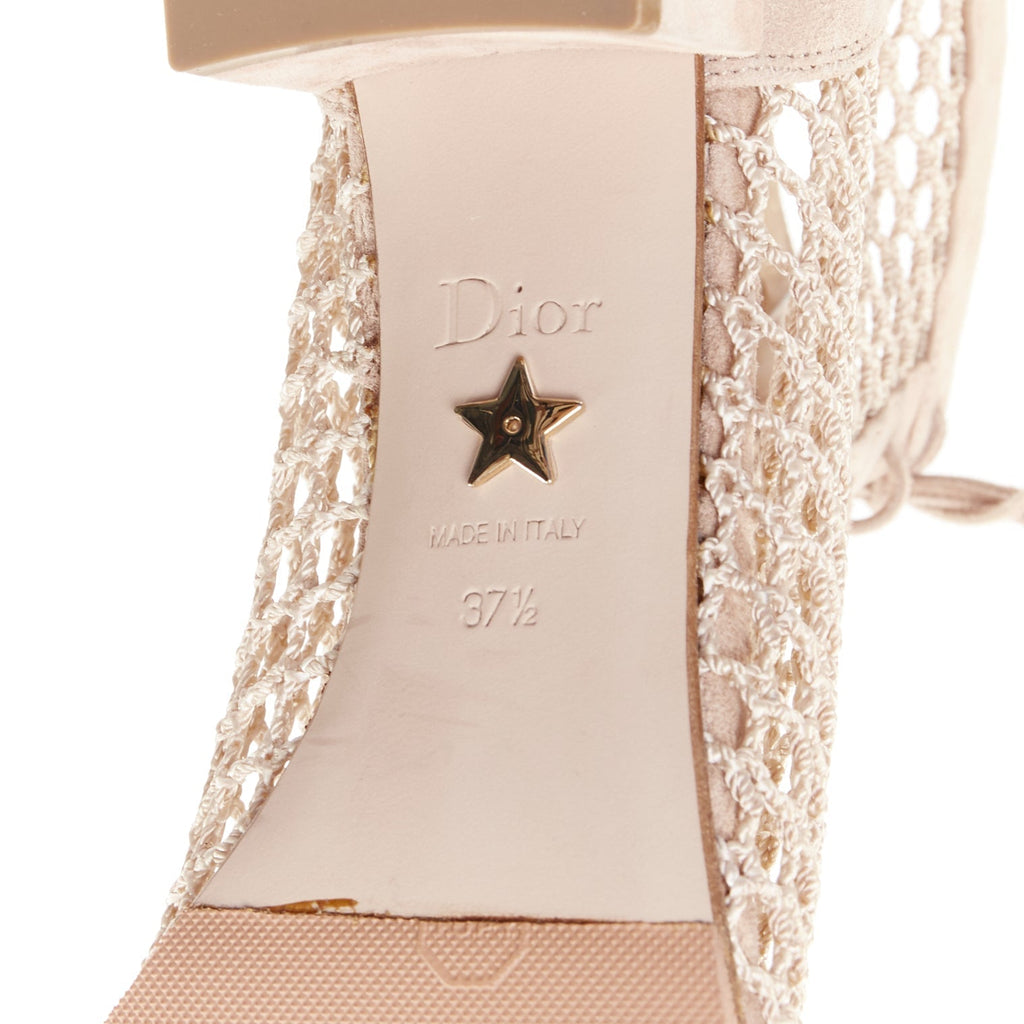 Women's Dior 2019 Suede Net Mesh Boots