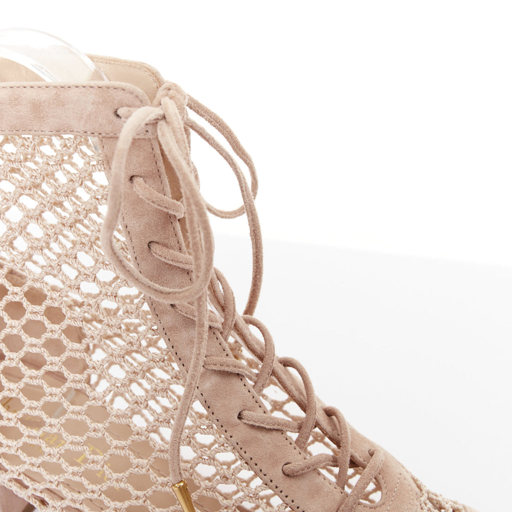 Women's Dior 2019 Suede Net Mesh Boots