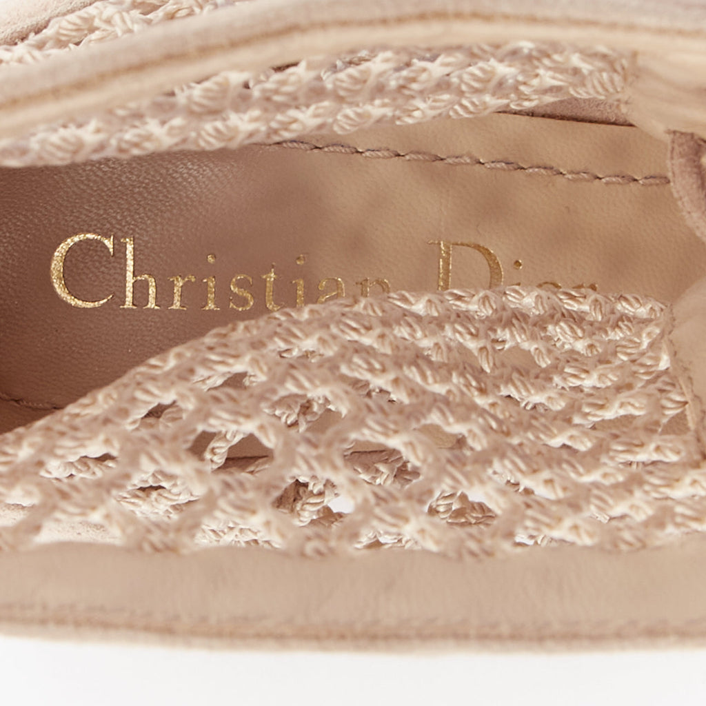 Women's Dior 2019 Suede Net Mesh Boots