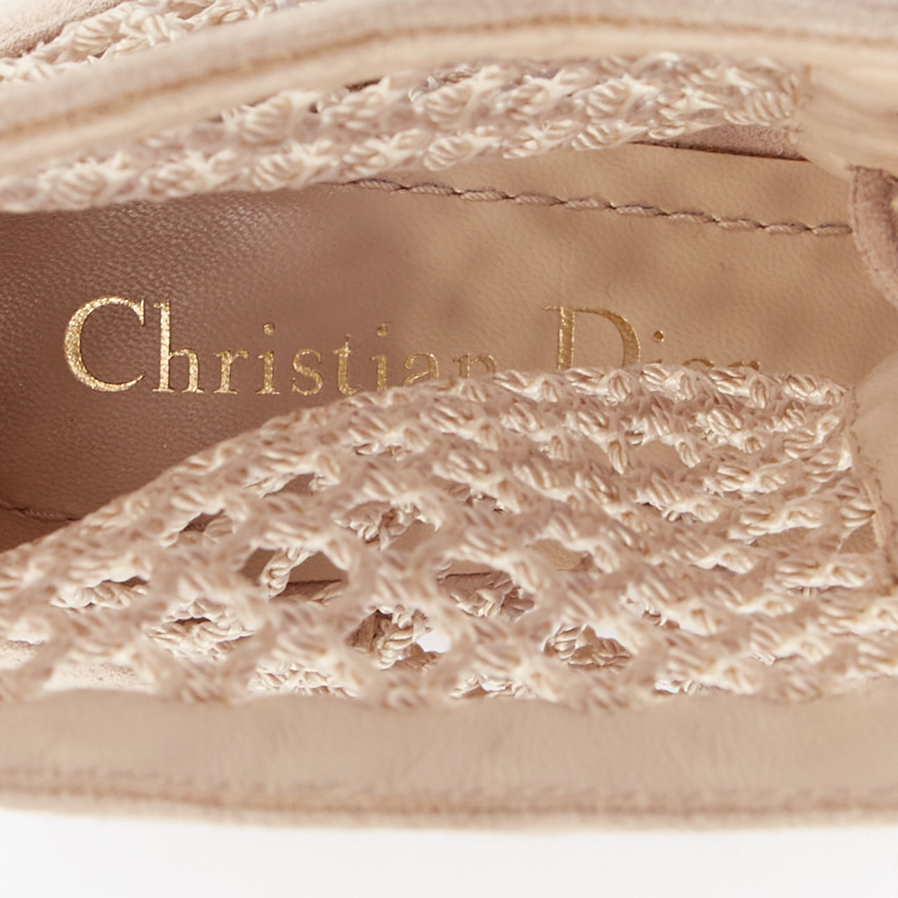 Women's Dior 2019 Suede Net Mesh Boots