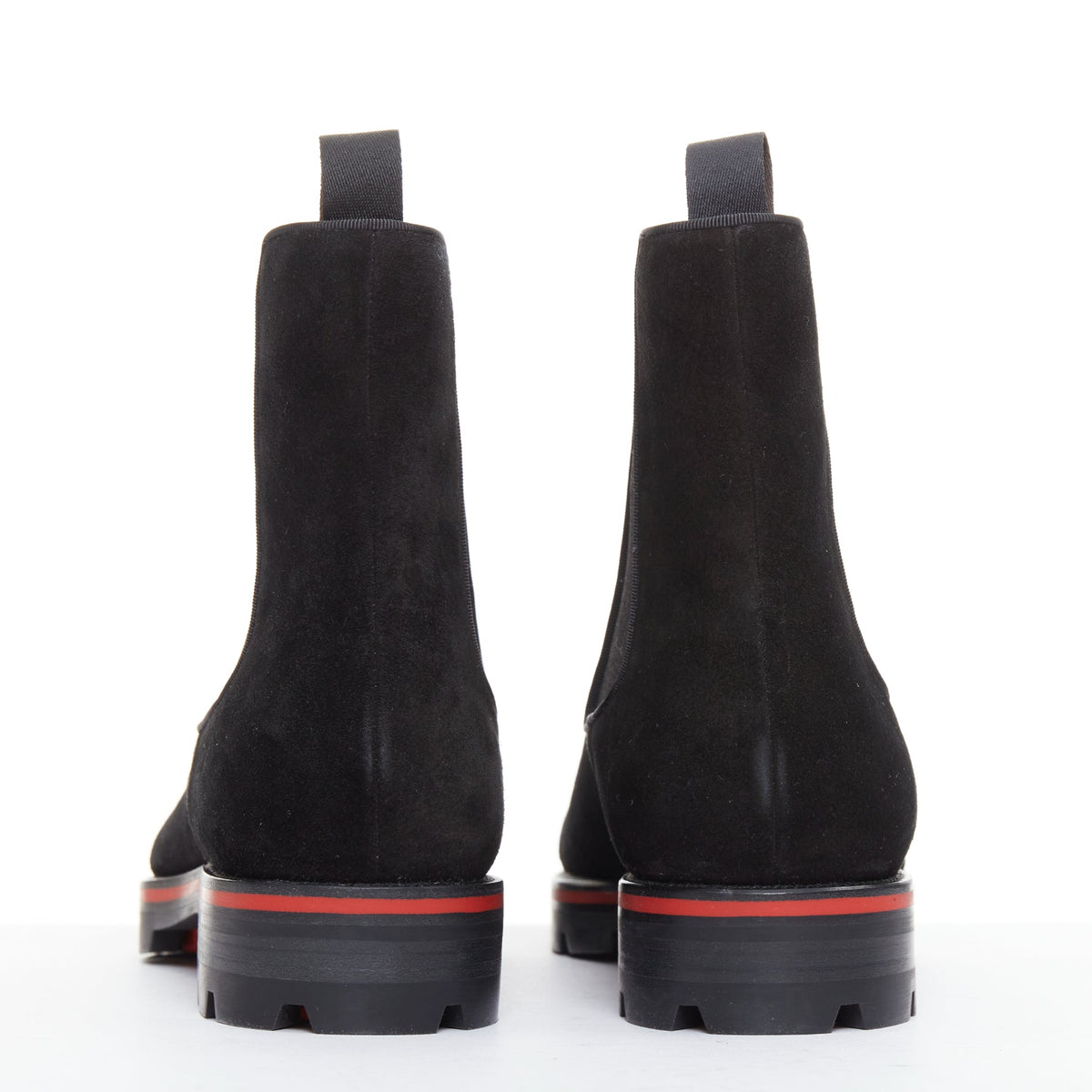 Men's Christian Louboutin Suede Boots