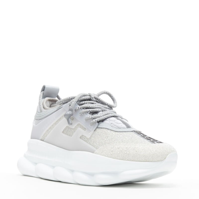 Men's Versace Chain Reaction Crystal Sneakers