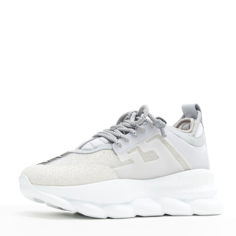 Men's Versace Chain Reaction Crystal Sneakers