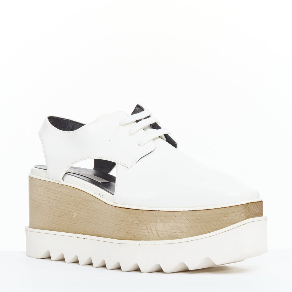 Women's Stella Mccartney Leather Platform Flats